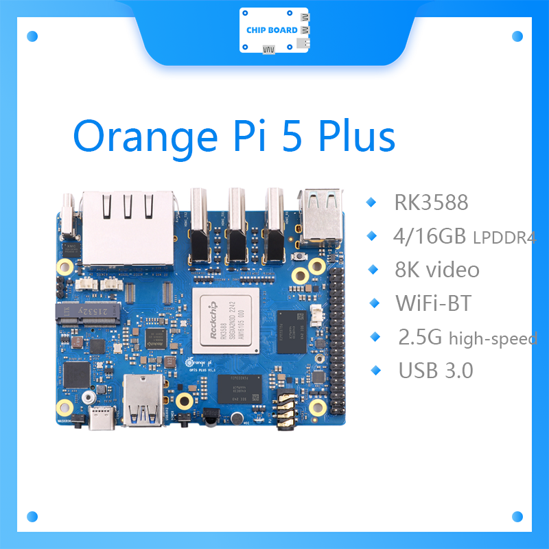 Orange Pi 5 Plus  Single Board - Orange Pi 5 Plus 16Gb ulasan dan harga