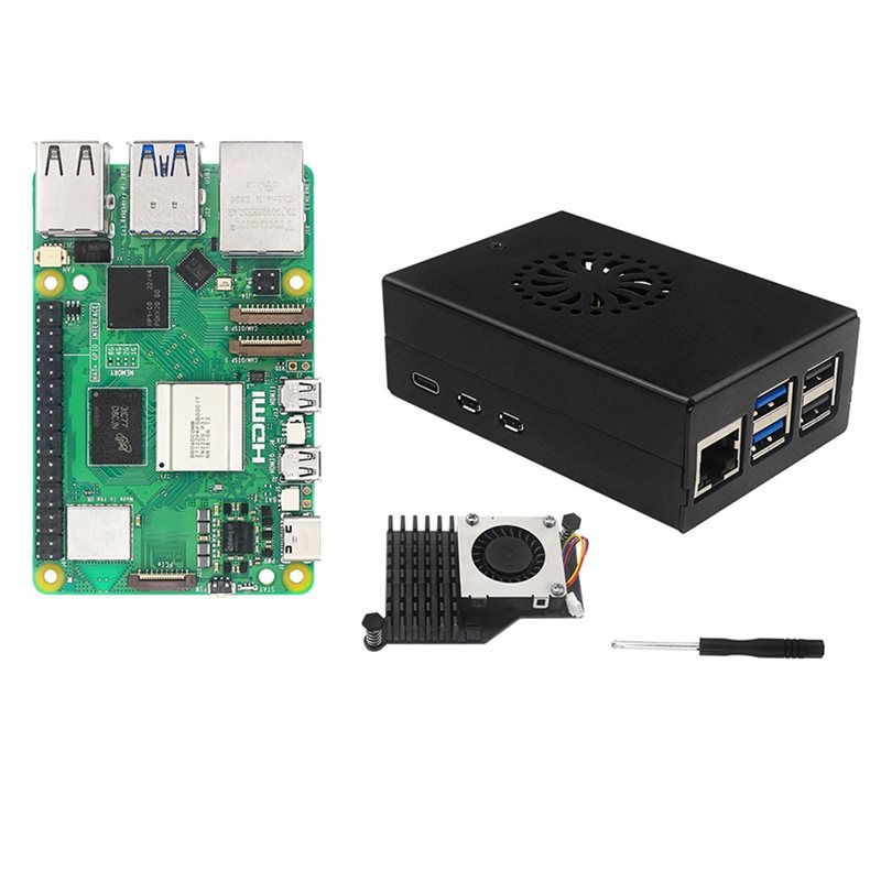 AS95-For Irasptek Starter Kit  - Raspberry Pi 5 8Gb Kit ulasan dan harga