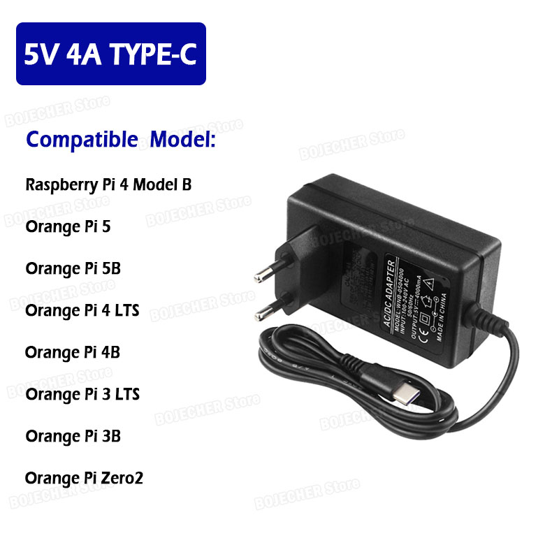 5V 4A USB C Charger For Raspbe - Banana Pi Bpi-M5 ulasan dan harga