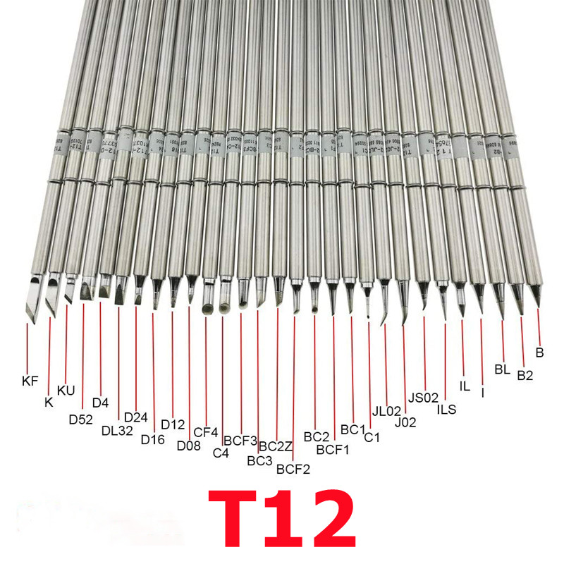 T12 Soldering Solder Iron Tips - Soldering Station T12 Oled ulasan dan harga