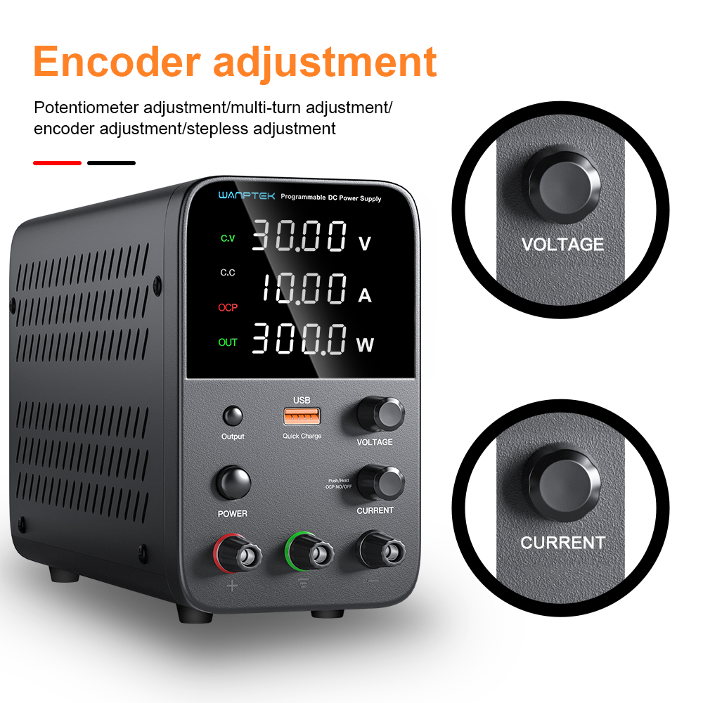 Wanptek Laboratory Power Suppl - Programmable Dc Power Supply 60V 5A ulasan dan harga