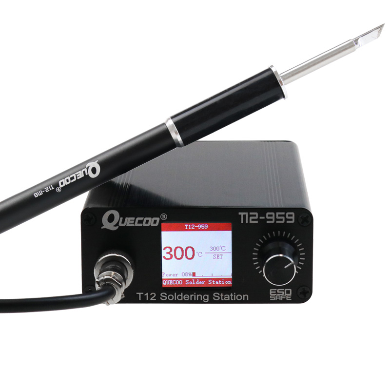 T12-959 V5.1 Soldering Station - Soldering Station T12 Oled ulasan dan harga