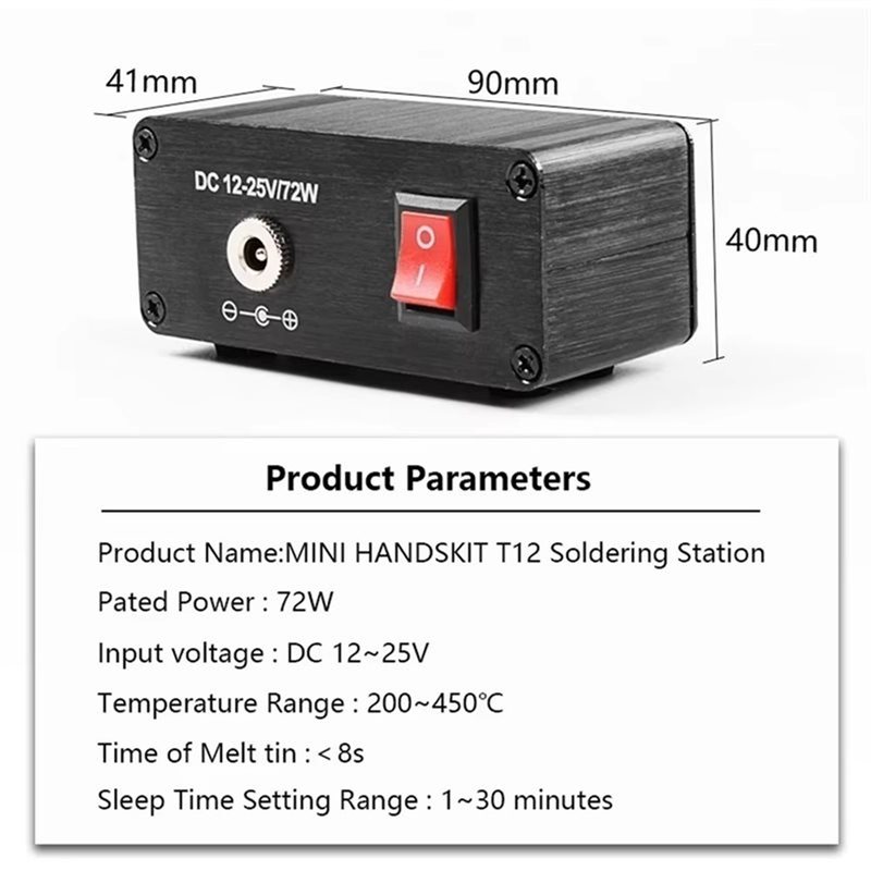 AB11-T12 For Home Repairing So - Soldering Station T12 Oled ulasan dan harga