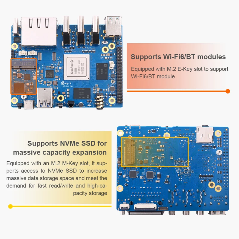 Orange Pi 5 Plus 4 8 16 GB RAM - Orange Pi 5 Plus 16Gb ulasan dan harga