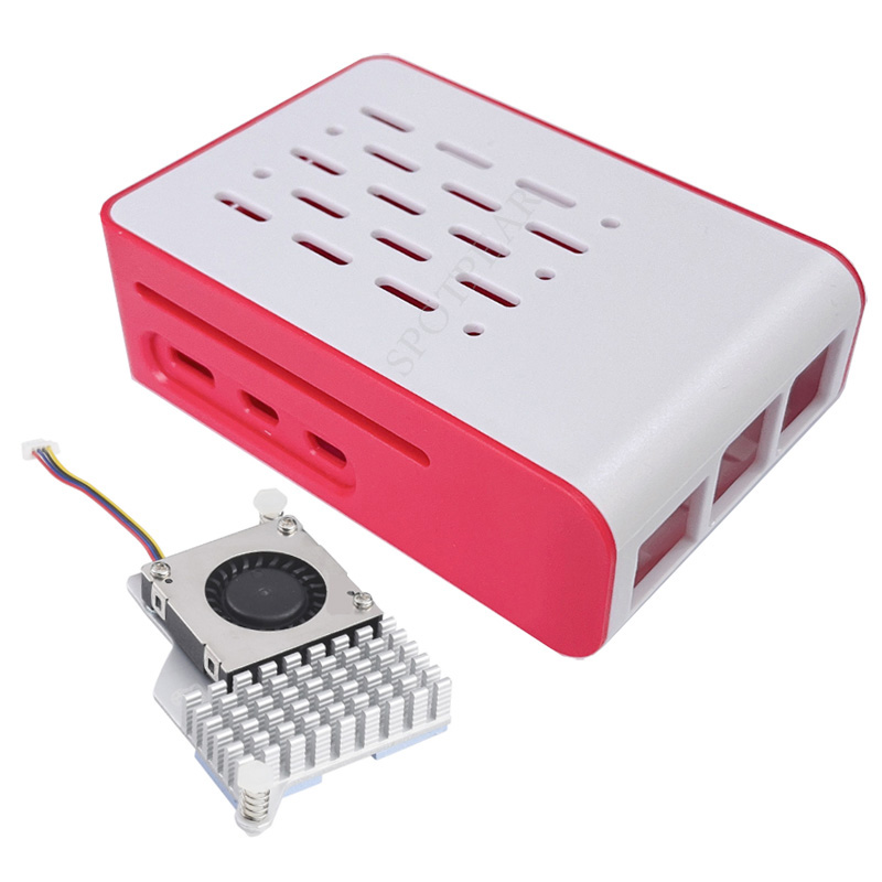 Raspberry Pi 5 Red-White cooli - Raspberry Pi 5 8Gb Kit ulasan dan harga