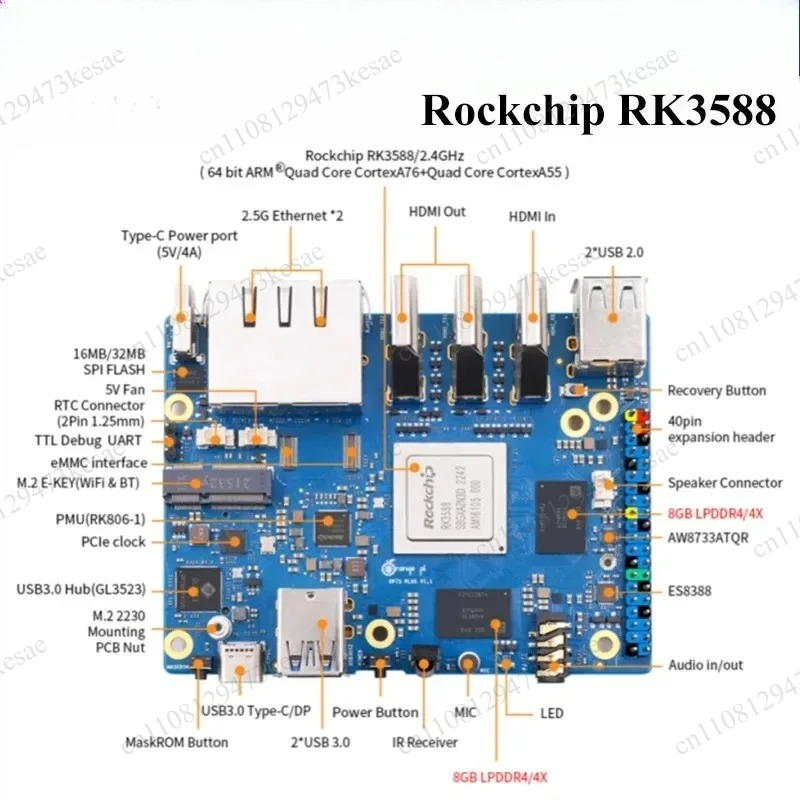 for Orange Pi 5 Plus 16GB RK35 - Orange Pi 5 Plus 16Gb ulasan dan harga