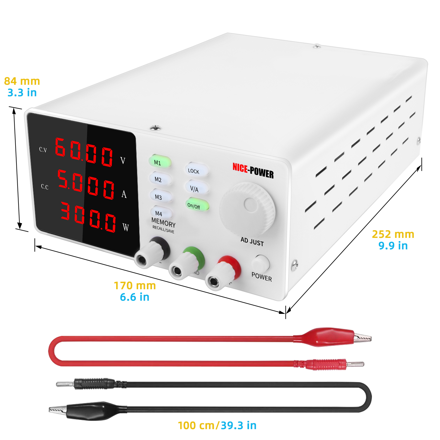 New Design Nice Power Spps-S60 - Programmable Dc Power Supply 60V 5A ulasan dan harga