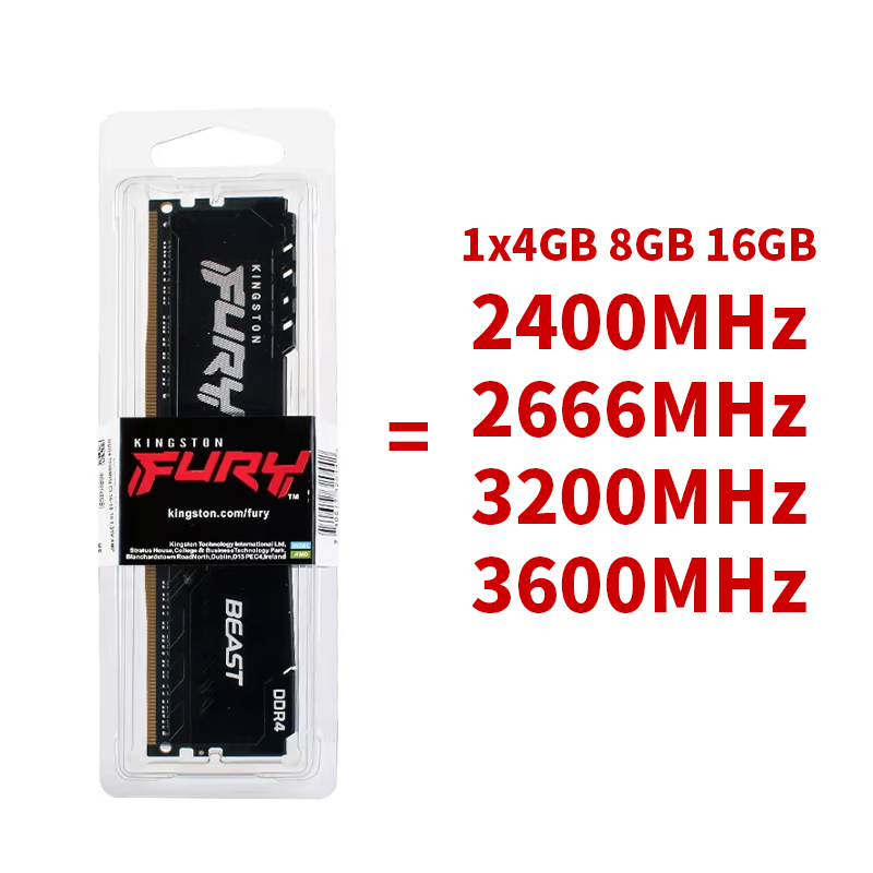 DDR4 Kingston BEAST RAM 3200MH - Khadas Vim4 8Gb ulasan dan harga
