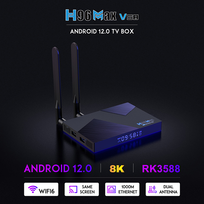 H96 MAX V58 Rockchip RK3588 Oc - Khadas Vim4 8Gb ulasan dan harga