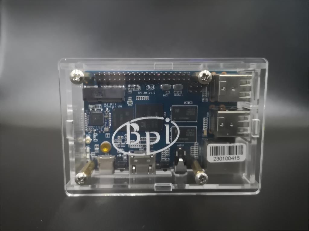 BPI M5 BPI M4 Acrylic case Ban - Banana Pi Bpi-M5 ulasan dan harga
