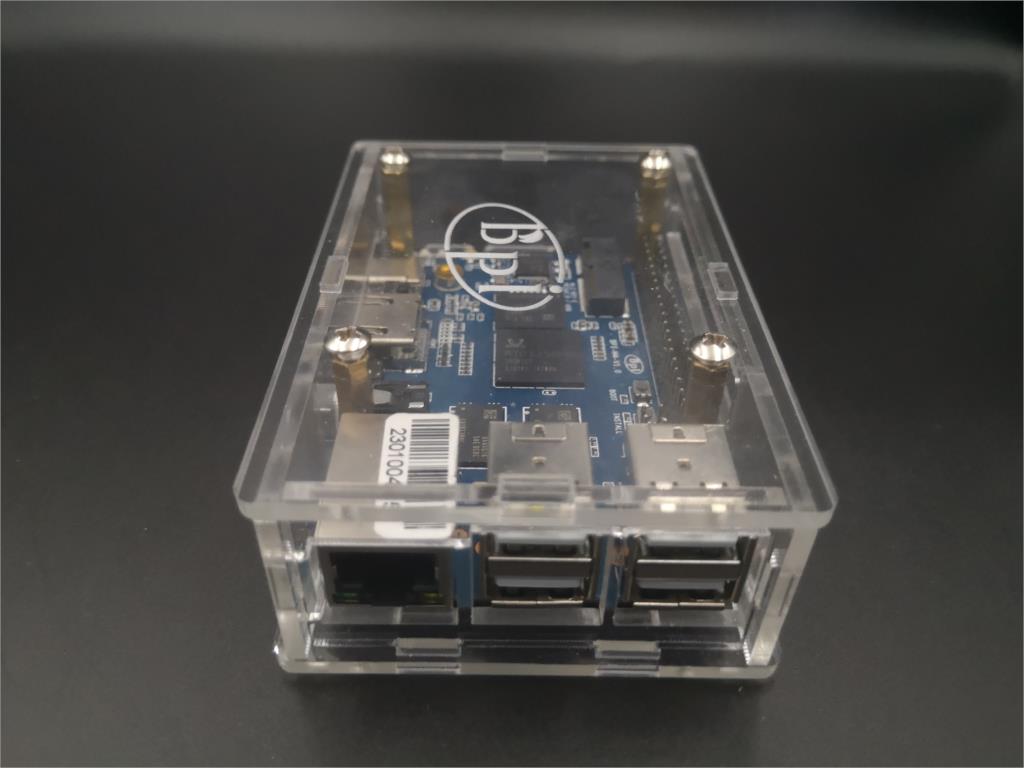 BPI M5 BPI M4 Acrylic case Ban - Banana Pi Bpi-M5 ulasan dan harga