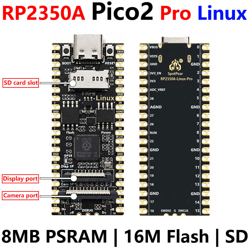 Raspberry Pi Pico 2 RP2350A Li - Radxa Rock 5B 16Gb ulasan dan harga