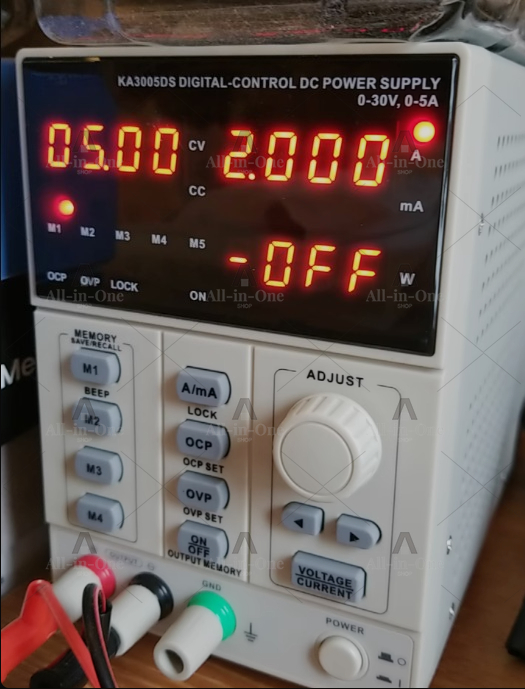 KA3003D / KA3005P Digital Prog - Programmable Dc Power Supply 60V 5A ulasan dan harga