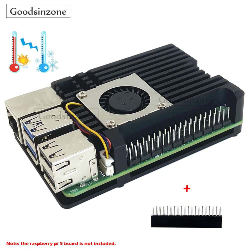 Raspberry Pi 5 Aluminum Alloy  - Raspberry Pi 5 8Gb Kit ulasan dan harga