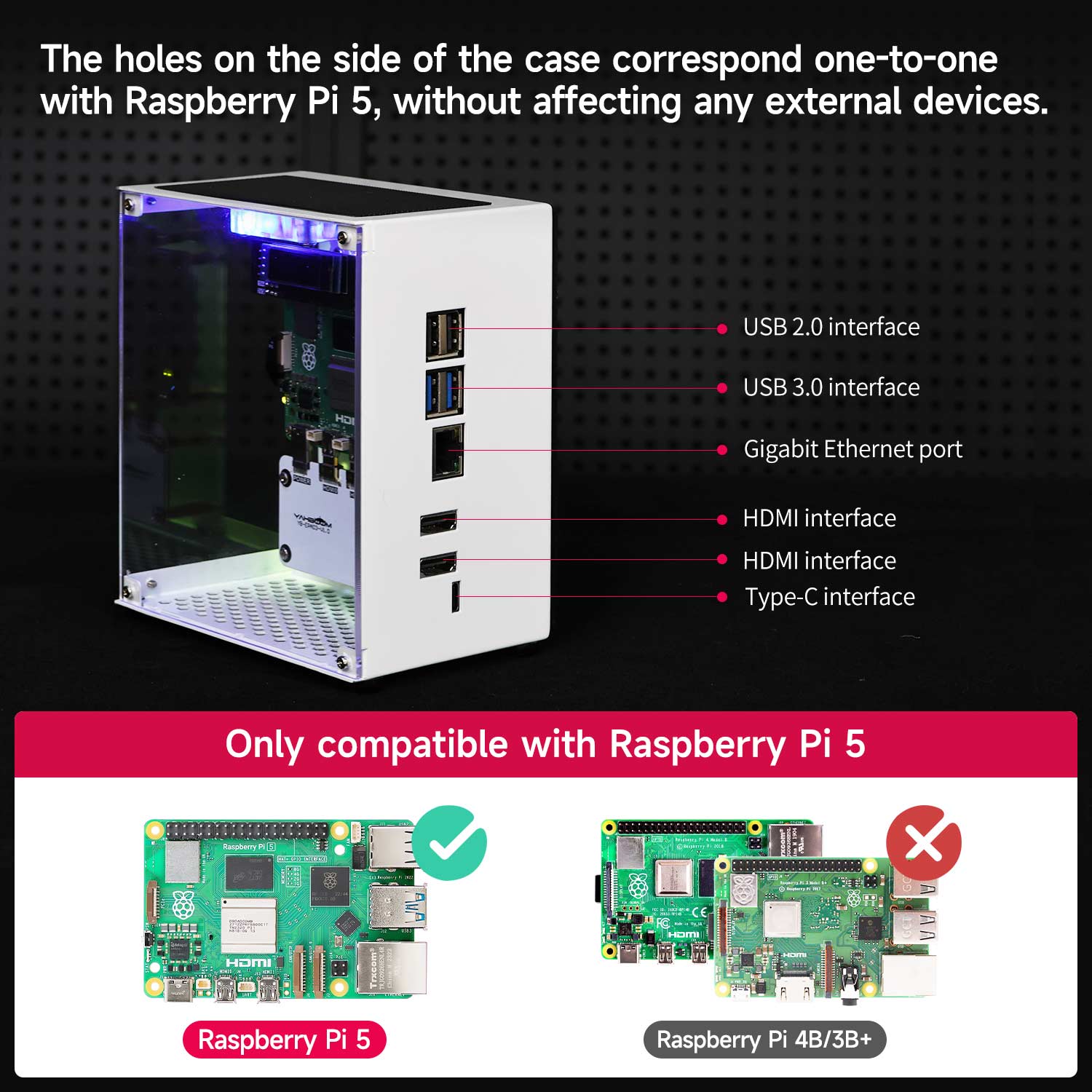 Raspberry Pi 5 Case Protective - Raspberry Pi 5 8Gb Kit ulasan dan harga