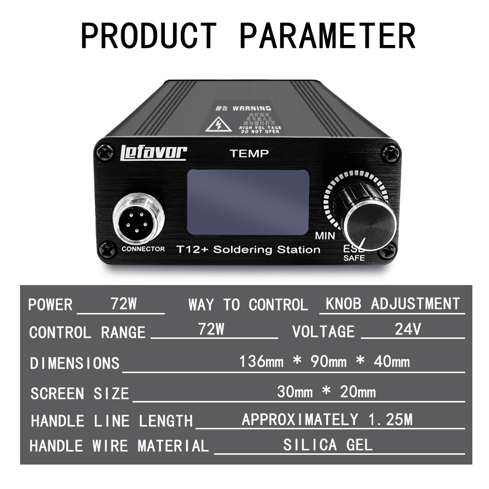 T12+ Soldering Station Solderi - Soldering Station T12 Oled ulasan dan harga